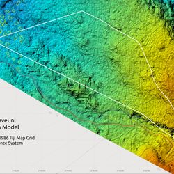 Drone mapping result - Digital Terrain Model